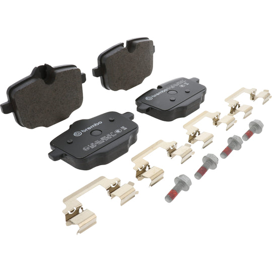 KT04364 Brembo Low-Met Brake Pad and Composite Vented  Brake Disc Kit Brembo Brake Canada