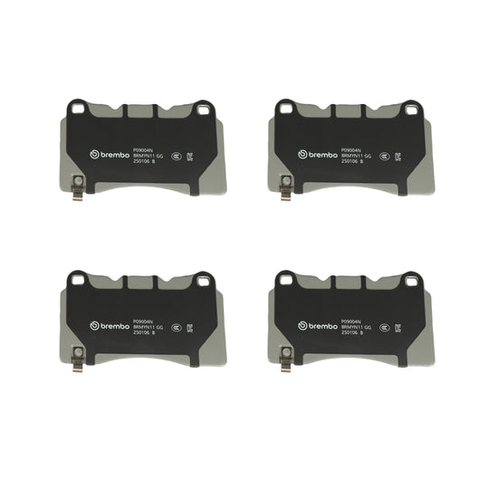 P09004N Brembo PRIME Ceramic Disc Brake Pad Set Brembo Brake Canada