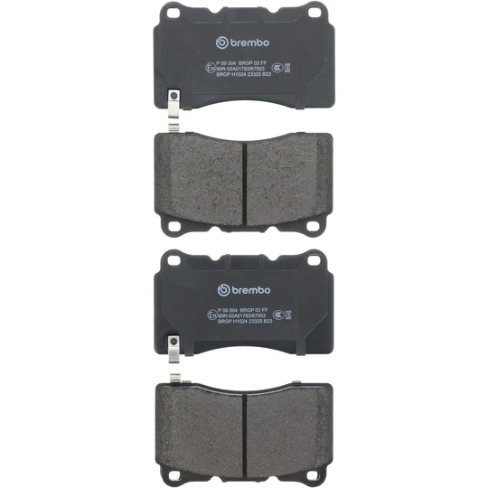KT04244 Brembo Low-Met Brake Pad and UV Coated PVT  Brake Disc Kit Brembo Brake Canada