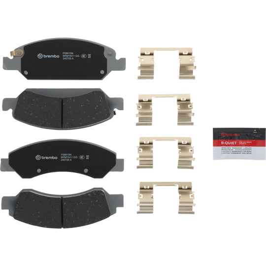 P09015N Brembo PRIME Ceramic Disc Brake Pad Set Brembo Brake Canada
