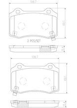 Load image into Gallery viewer, P09022N Brembo PRIME Ceramic Disc Brake Pad Set Brembo Brake Canada