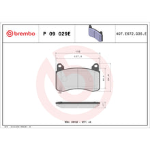 Charger l'image dans la galerie, KT08003 Brembo Beyond EV Disc Brake Pad Kit Brembo Brake Canada