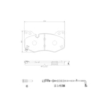 Charger l'image dans la galerie, P09035N Brembo PRIME Ceramic Disc Brake Pad Set Brembo Brake Canada