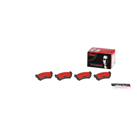 P10001N Brembo PRIME Ceramic Disc Brake Pad Set Brembo Brake Canada
