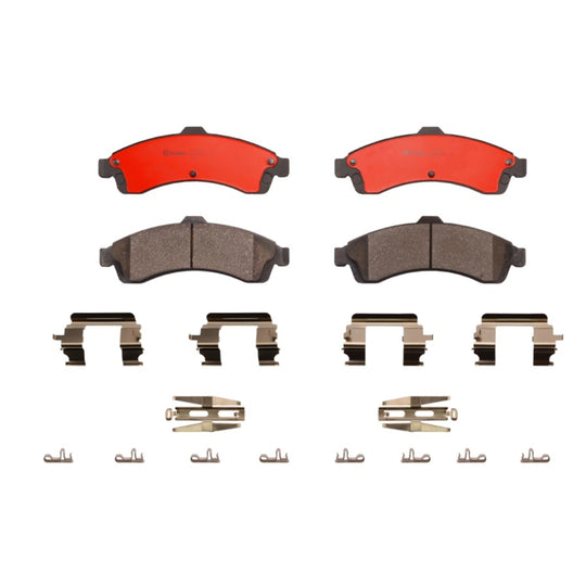 KT00803 Brembo Ceramic Brake Pad and UV Coated Vented  Brake Disc Kit Brembo Brake Canada
