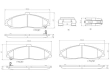 Load image into Gallery viewer, P10046N Brembo PRIME Ceramic Disc Brake Pad Set Brembo Brake Canada