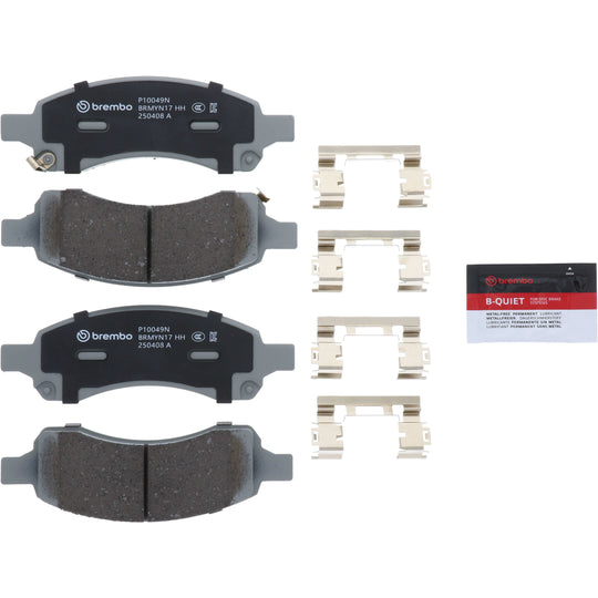 P10049N Brembo PRIME Ceramic Disc Brake Pad Set Brembo Brake Canada