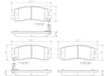 Load image into Gallery viewer, P10059N Brembo PRIME Ceramic Disc Brake Pad Set Brembo Brake Canada