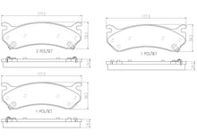Load image into Gallery viewer, P10061N Brembo PRIME Ceramic Disc Brake Pad Set Brembo Brake Canada