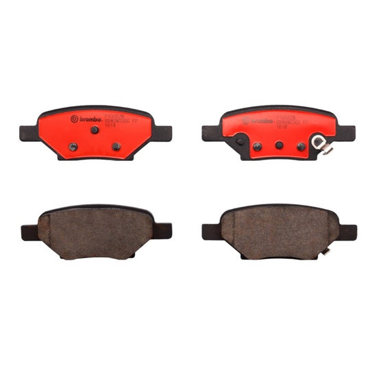 KT00912 Brembo Ceramic Brake Pad and UV Coated Solid  Brake Disc Kit Brembo Brake Canada