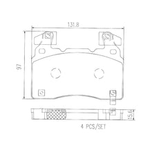 Load image into Gallery viewer, P10064NX Brembo XTRA Ceramic Disc Brake Pad Set Brembo Brake Canada