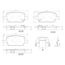 Load image into Gallery viewer, P10071NX Brembo XTRA Ceramic Disc Brake Pad Set Brembo Brake Canada