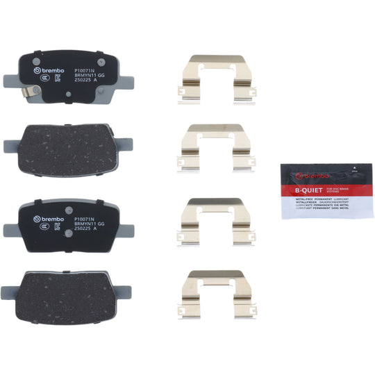 KT00920 Brembo Ceramic Brake Pad and UV Coated Vented  Brake Disc Kit Brembo Brake Canada