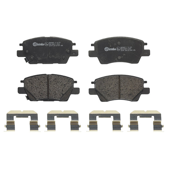 P10073 Brembo Premium Low-Met OE Equivalent Pad Brembo Brake Canada