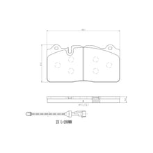 Charger l'image dans la galerie, P10096N Brembo PRIME Ceramic Disc Brake Pad Set Brembo Brake Canada