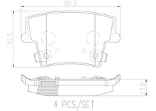 Load image into Gallery viewer, P11018N Brembo PRIME Ceramic Disc Brake Pad Set Brembo Brake Canada