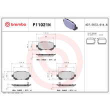 Load image into Gallery viewer, KT00792 Brembo Ceramic Brake Pad and UV Coated Solid  Brake Disc Kit Brembo Brake Canada