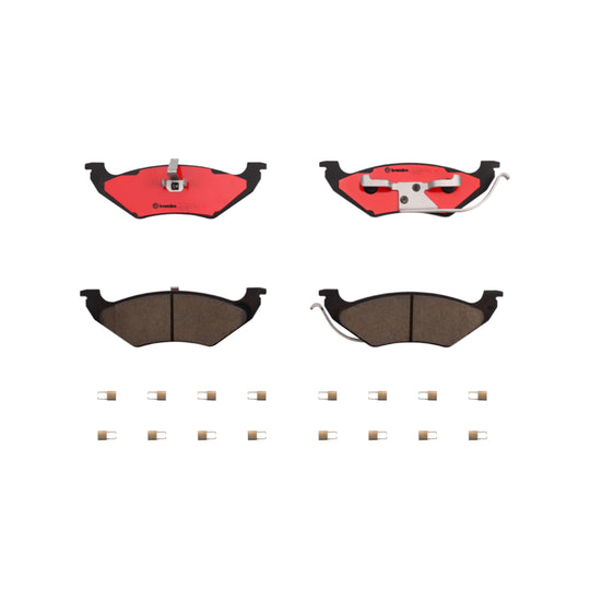 P11027N Brembo PRIME Ceramic Disc Brake Pad Set Brembo Brake Canada
