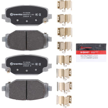 Load image into Gallery viewer, KT00796 Brembo Ceramic Brake Pad and UV Coated Solid  Brake Disc Kit Brembo Brake Canada