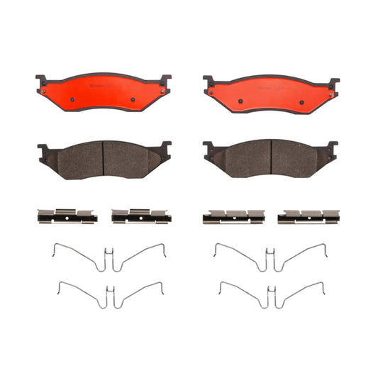 P11037N Brembo PRIME Ceramic Disc Brake Pad Set Brembo Brake Canada