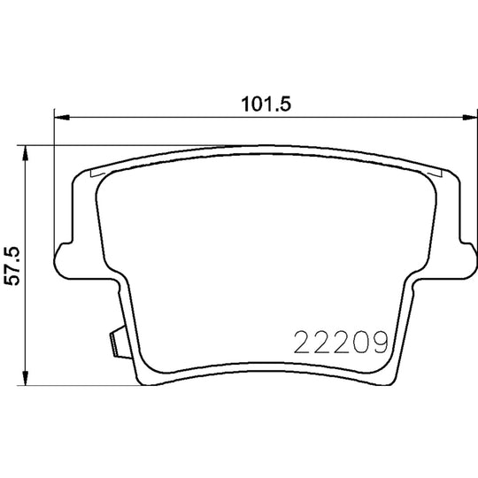 P11040 Brembo Premium Low-Met OE Equivalent Pad Brembo Brake Canada