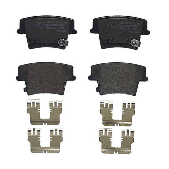 P11040 Brembo Premium Low-Met OE Equivalent Pad Brembo Brake Canada