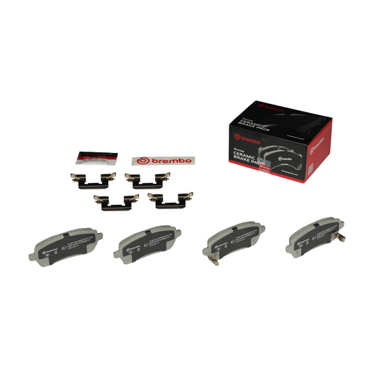 KT00901 Brembo Ceramic Brake Pad and UV Coated Vented  Brake Disc Kit Brembo Brake Canada