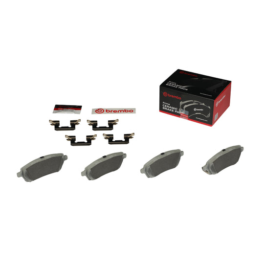 KT00901 Brembo Ceramic Brake Pad and UV Coated Vented  Brake Disc Kit Brembo Brake Canada