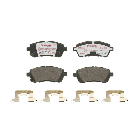 P16013X Brembo XTRA Low-Met Disc Brake Pad Set Brembo Brake Canada