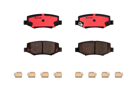 P18018N Brembo PRIME Ceramic Disc Brake Pad Set Brembo Brake Canada