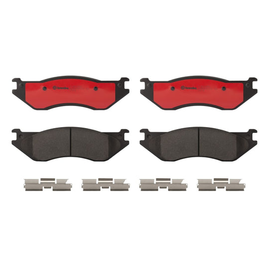 P18026N Brembo PRIME Ceramic Disc Brake Pad Set Brembo Brake Canada