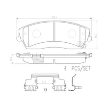 Load image into Gallery viewer, P18034N Brembo PRIME Ceramic Disc Brake Pad Set Brembo Brake Canada