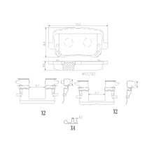 Load image into Gallery viewer, P18038N Brembo PRIME Ceramic Disc Brake Pad Set Brembo Brake Canada