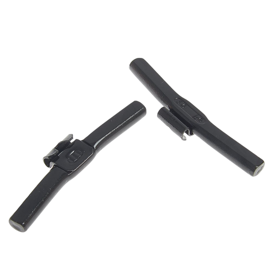 P200S Tectonic 2 OZ Coated Steel Clip-On P Series Wheel Weights Box of 50