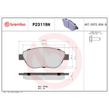 Load image into Gallery viewer, KT00937 Brembo Ceramic Brake Pad and Floating PVT Drilled Brake Disc Kit Brembo Brake Canada