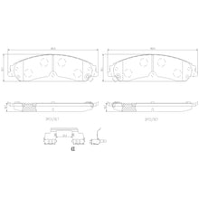 Charger l'image dans la galerie, P23149NX Brembo XTRA Ceramic Disc Brake Pad Set Brembo Brake Canada