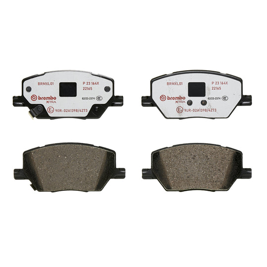 P23164X Brembo XTRA Low-Met Disc Brake Pad Set Brembo Brake Canada