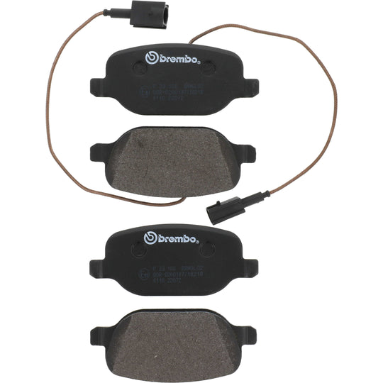 P23166 Brembo Premium Low-Met OE Equivalent Pad Brembo Brake Canada