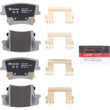 Load image into Gallery viewer, KT00950 Brembo Ceramic Brake Pad and UV Coated Vented  Brake Disc Kit Brembo Brake Canada