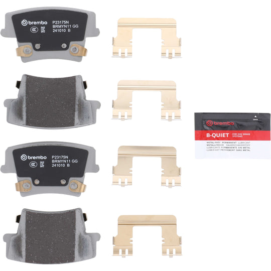 KT00950 Brembo Ceramic Brake Pad and UV Coated Vented  Brake Disc Kit Brembo Brake Canada