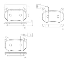 Load image into Gallery viewer, P23184 Brembo Premium Low-Met OE Equivalent Pad Brembo Brake Canada