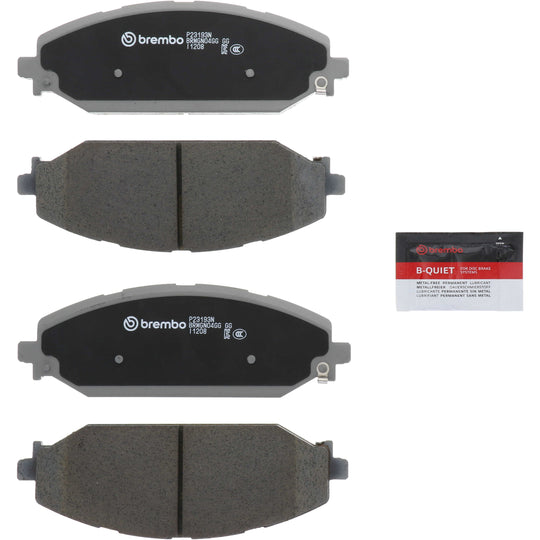 P23193N Brembo PRIME Ceramic Disc Brake Pad Set Brembo Brake Canada