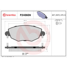 Charger l'image dans la galerie, KT00599 Brembo Ceramic Brake Pad and UV Coated Vented  Brake Disc Kit Brembo Brake Canada