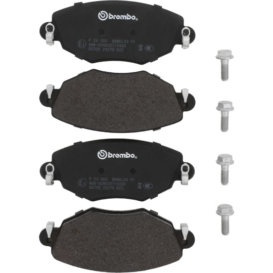 KT04235 Brembo Low-Met Brake Pad and UV Coated Vented  Brake Disc Kit Brembo Brake Canada