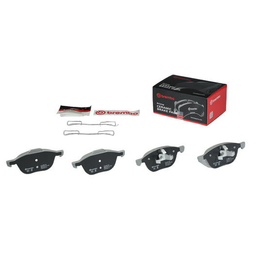 KT00596 Brembo Ceramic Brake Pad and UV Coated Vented  Brake Disc Kit Brembo Brake Canada