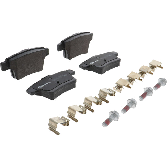 KT04226 Brembo Low-Met Brake Pad and UV Coated Solid  Brake Disc Kit Brembo Brake Canada