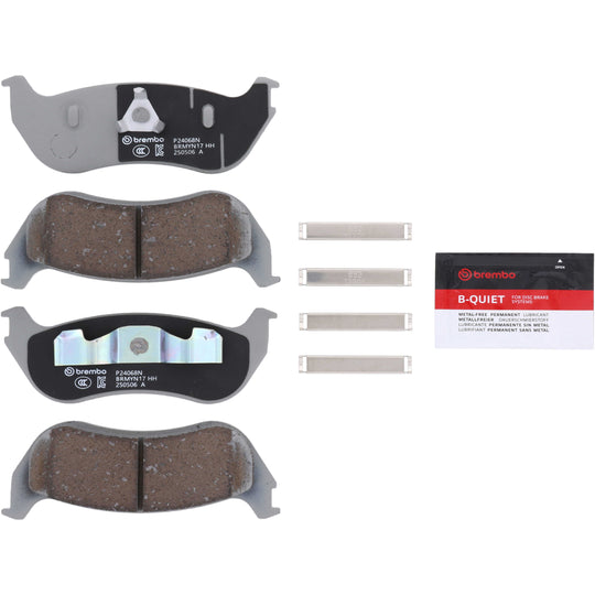 KT00857 Brembo Ceramic Brake Pad and UV Coated Solid  Brake Disc Kit Brembo Brake Canada