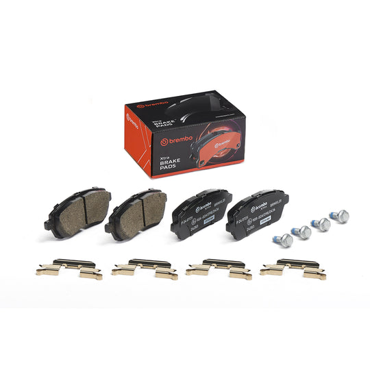 P24072X Brembo XTRA Low-Met Disc Brake Pad Set Brembo Brake Canada