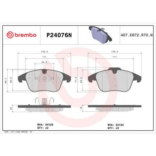 KTX0044 Brembo Disc Brake Kit Brembo Brake Canada