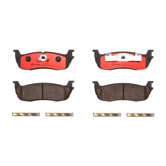 KT00859 Brembo Ceramic Brake Pad and UV Coated Solid  Brake Disc Kit Brembo Brake Canada